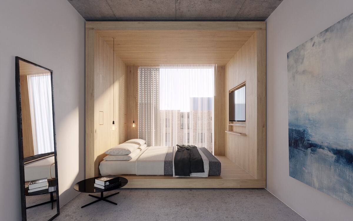 Hotel IN lounge interior